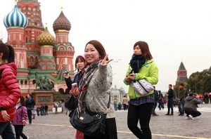 В России наблюдается увеличение туристического потока