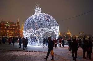 Использование шара-гиганта в Москве